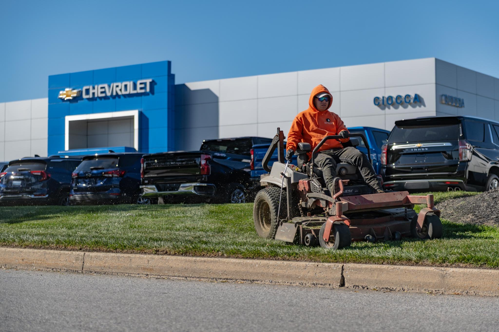 Grounds Management, Grass Mowing, Andrew's Landscaping, Lawn Care