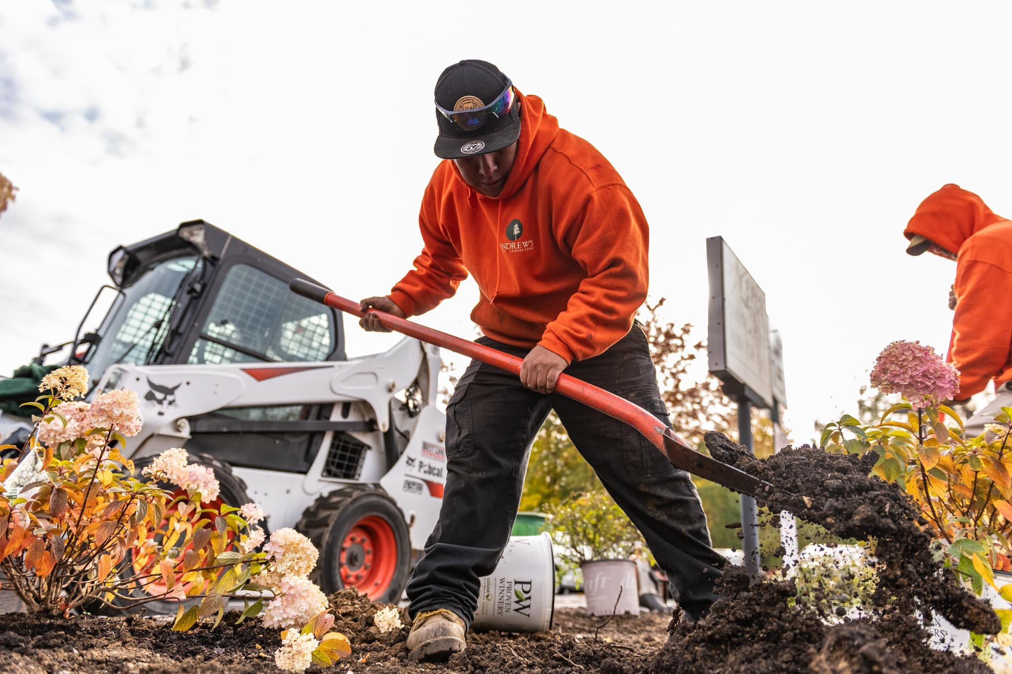 seasonal planting, bed maintenance, landscape enhancements, fall flowers