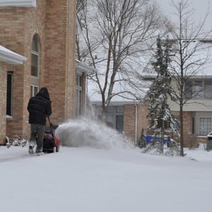 24/7 Snow response, snow blowing, walkway clearing and deicing, snow shoveling